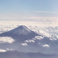 迎春　富士山